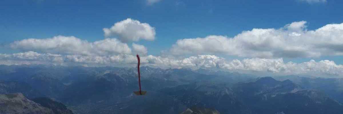 Flugwegposition um 11:24:26: Aufgenommen in der Nähe von Département Hautes-Alpes, Frankreich in 3183 Meter